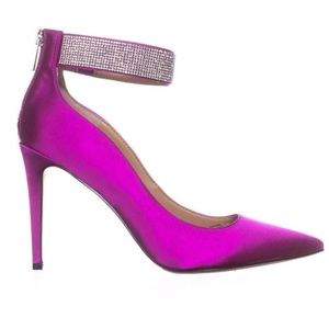 INC Kaylynn Ankle-Strap in Deep Fuschia